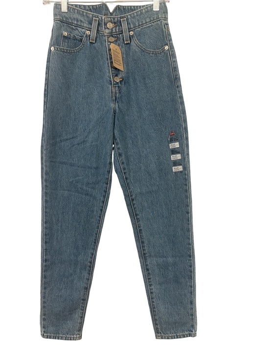 Levi's Denim - Levi’s- high waist blue woman’s jeans 
Back waist notch styling /size 24